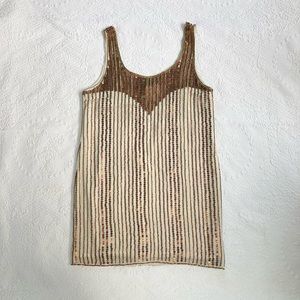 Topshop Sequined Dress